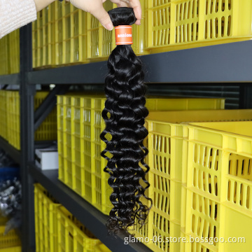 Hair Extension Raw Hair Vendors Weave Wrap Around Ponytail Virgin Brazilian Bundle Brazilian Hair Bundles